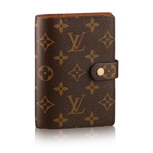 LOUIS VUITTON Monogram Small Ring Agenda Cover